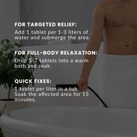 RELIEF Hydrogen Bath Soak
