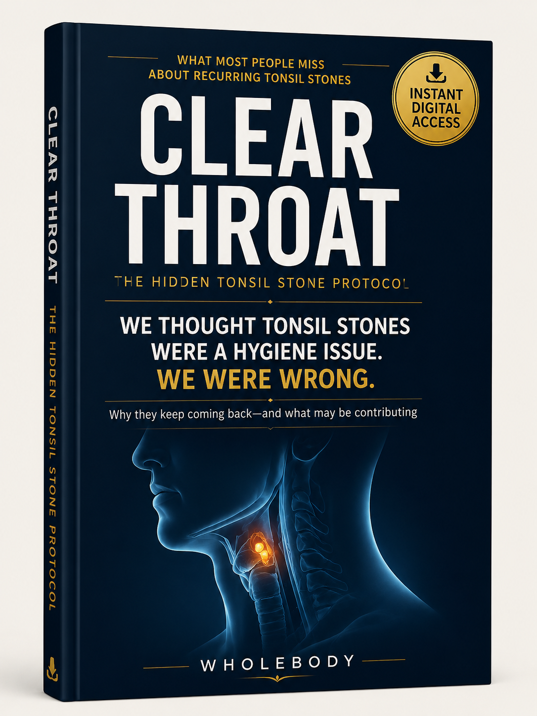 Clear Throat Tonsil Stone Protocol